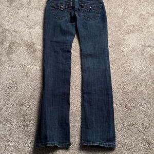 TRUE RELIGION "DISCO JULIE" SLIM CUT LOW RISE DENIM